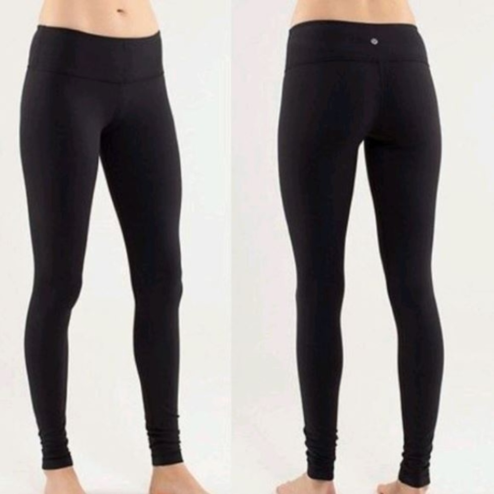 Lululemon Black Full-length C6 Mid-Rise Legging